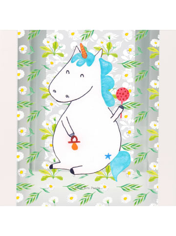 Mr. & Mrs. Panda Laterne Einhorn Baby ohne Spruch in Transparent