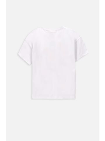 Coccodrillo T-Shirt mit kurzen Ärmeln in weiß