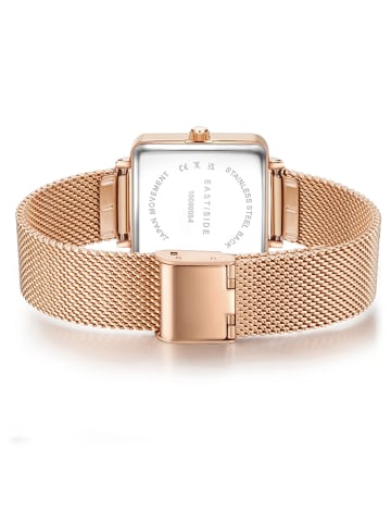 Eastside NY Quarzuhr Grand Edelstahl in roségold