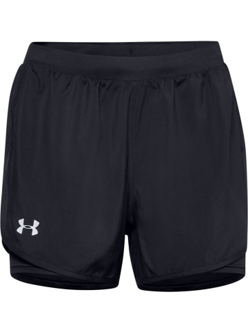 Under Armour Short "UA Fly By 2.0 2-in-1-Shorts" in Schwarz
