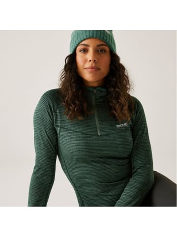 Regatta Shirt Yonder II Powerstretch Midlayer in Spruce Green