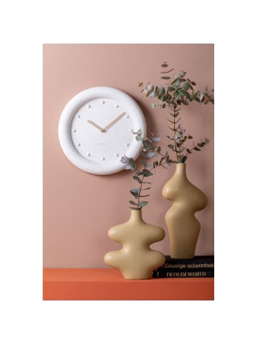 Present Time Vase Deko Organic Curves - Braun - 18x16x21,3cm