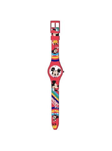 Disney Mickey Mouse Armbanduhr Mickey Mouse in Geschenkbox in Rot