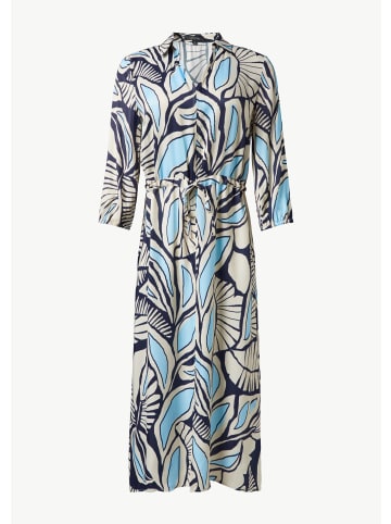 comma Kleid lang in Blau