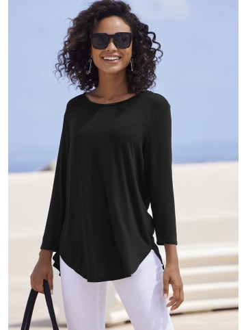 LASCANA Longsleeve in schwarz