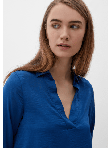 s.Oliver Bluse langarm in Blau