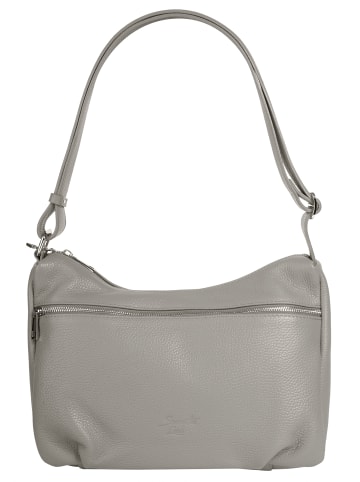 Samantha Look Shopper echt Leder in grau