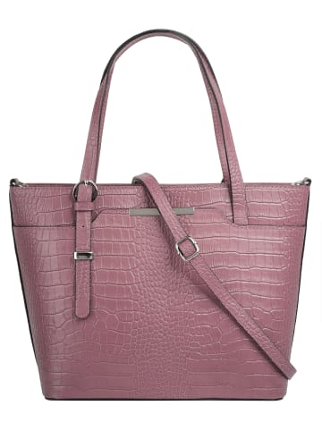 Cluty Handtasche echt Leder in alt-rosa