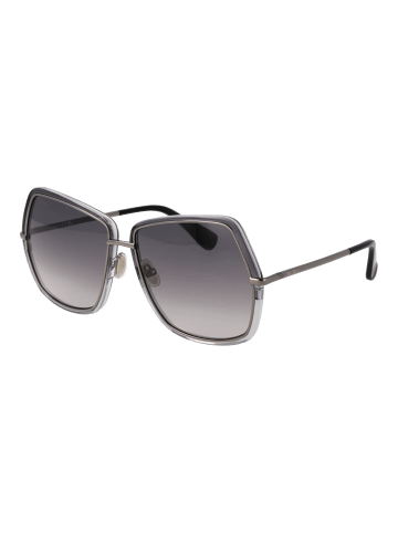 Max Mara Damen Sonnenbrillen Quadrat Grau