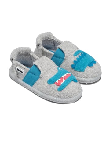 NANGA Hausschuhe FUNNY CROCO 2.0 in grau