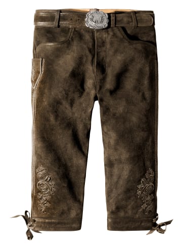 Stockerpoint Lederhose "Sigmar 4" in bison gespeckt