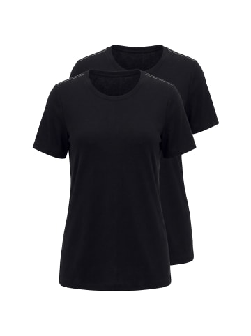 Ulla Popken Shirt in schwarz
