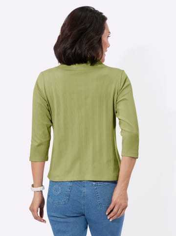 WITT WEIDEN Stehkragen-Shirt in lindgrün