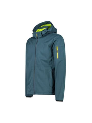 cmp Softshelljacke Jacket Zip Hood in Petrol