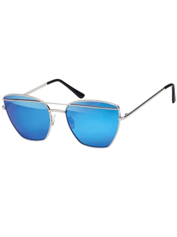 BEZLIT Damen Sonnenbrille in Blau-Verspiegelt