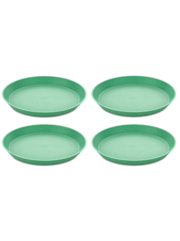 koziol CONNECT PLATE 205mm - Kleiner Teller 205mm Set in organic apple green