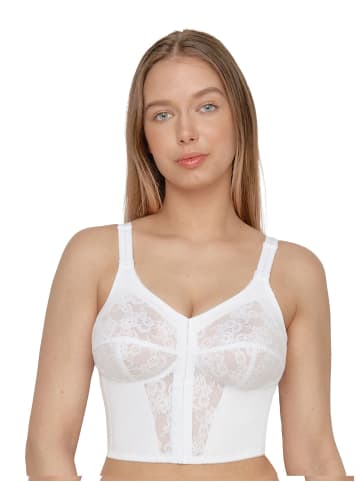 SUSA 2er Pack Longline BH Classics in Haut Weiss