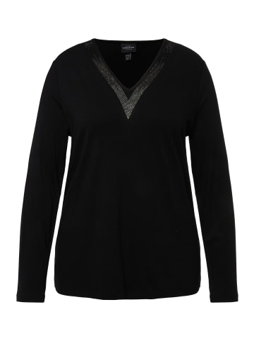 Ulla Popken Longsleeve in schwarz