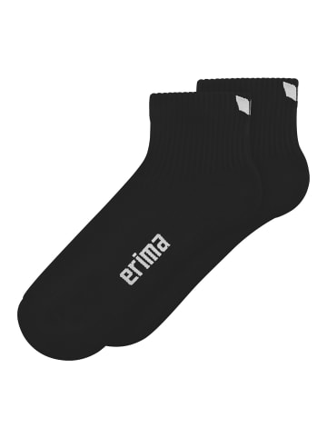erima Unisex Erwachsene, Erwachsene Socken in schwarz
