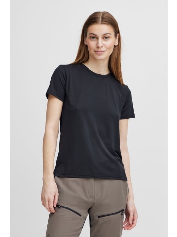 North Bend T-Shirt NBElwina W S/S Tee in Schwarz
