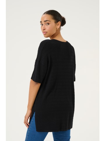 Kaffe Strickpullover KAsilla Baggy fit in Black Deep