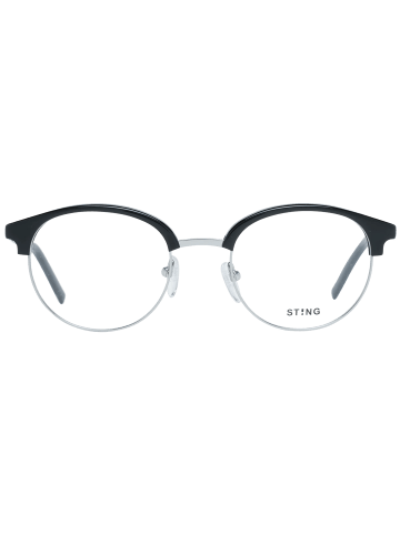Sting Unisex Optische Fassungen Rund Schwarz
