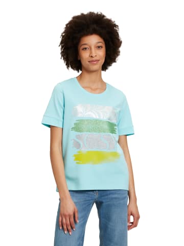 Betty Barclay Basic Shirt mit Placement in Patch Mint/Green