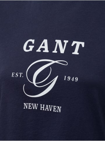 Gant T-Shirt in marine