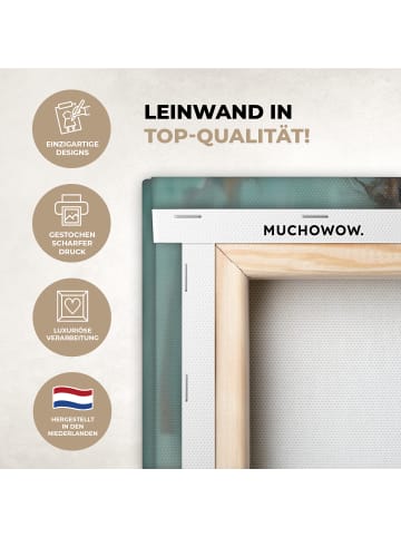 MuchoWow Leinwand bilder Abstraktes Porträt (BxH)