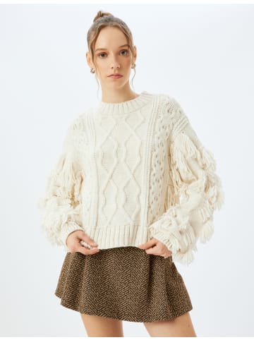 KOTON Sweater in Ekru