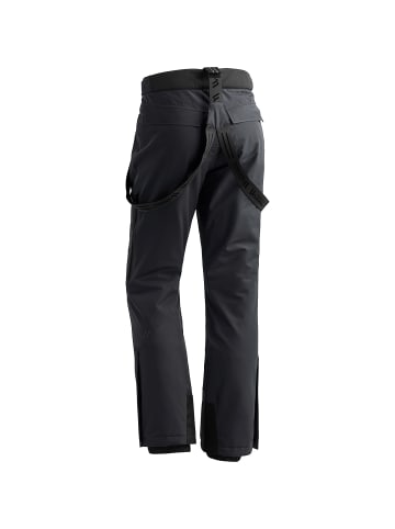 Maier Sports Latz- / Trägerhosen Anton in Schwarz01100