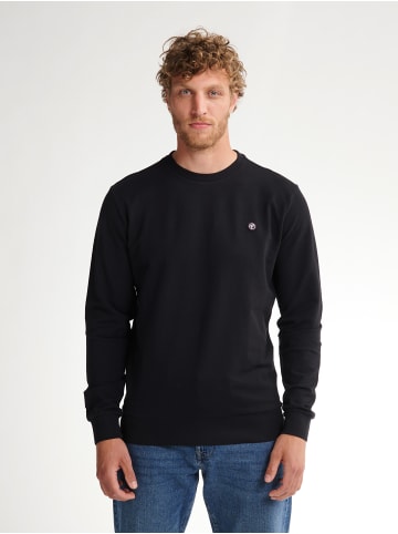 Petrol Industries Sweater mit Logo Seaviewpark in Schwarz