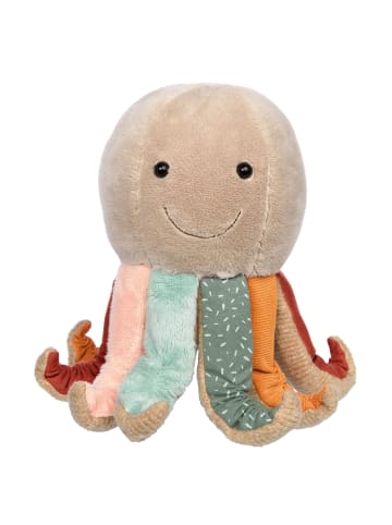 Sigikid Krake Patchwork Sweety in grau/mehrfarbig