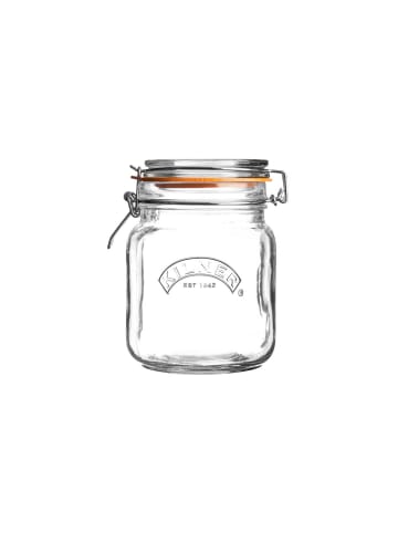 Kilner KILNER | Einkochglas, CLIP SQUARE, klar, 1 L