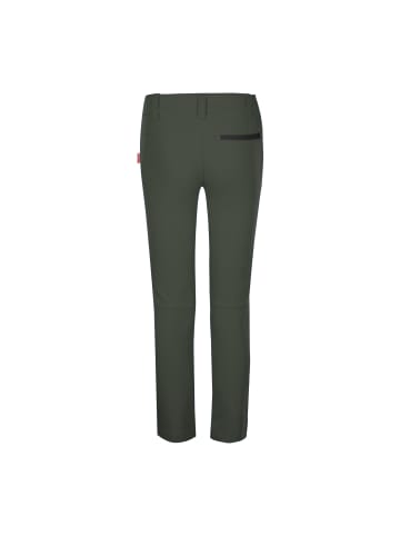 Trollkids Softshell-Hose "Lysefjord" in Efeugrün/Schwarz