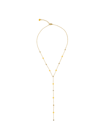 ANELY Edelstahl Lariat Y-Halskette in Gold