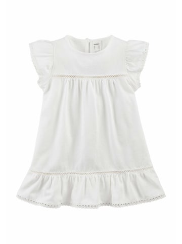 Hessnatur Jersey Kleid in naturweiss