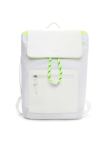 Tamaris TAS Katja Daypack 44 cm Laptopfach in white-yellow
