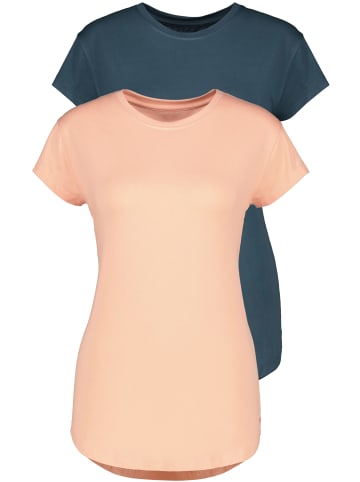 alife and kickin T-Shirt AriAK in mellow peach / nightblue