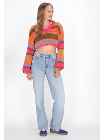 myMo Sweater in pink multicolor