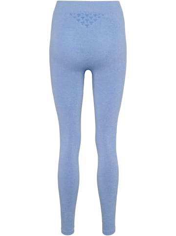 Hummel Hummel Leggings Hmlci Yoga Damen Dehnbarem Feuchtigkeitsabsorbierenden Nahtlosen in RIVIERA MELANGE