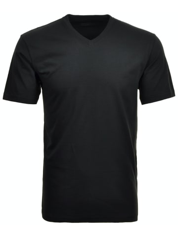 Ragman RAGMAN Doppelpack - 2 T-Shirts mit V-Ausschnitt in Schwarz