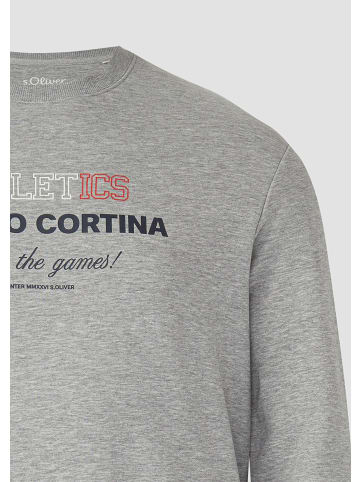 s.Oliver Sweatshirt in 94D2_grau meliert
