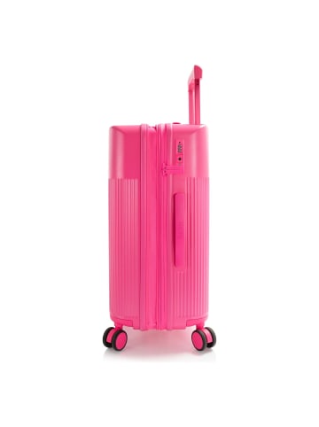 Heys HiLite 4 Rollen Trolley M 63.5 cm mit Dehnfalte flamingo pink