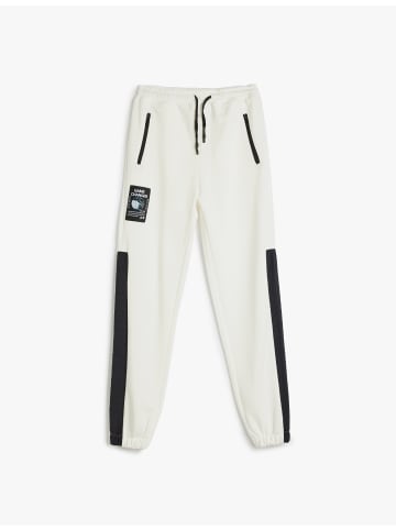 KOTON Sweathose in Weiß