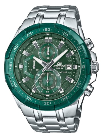 Casio Edifice Herrenuhr Chronograph Grün
