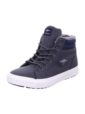 Kangaroos Winterschuh Gefüttert in blau