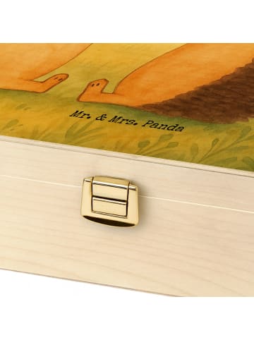 Mr. & Mrs. Panda Teedose Igel Liebe Design mit Spruch in Weiß