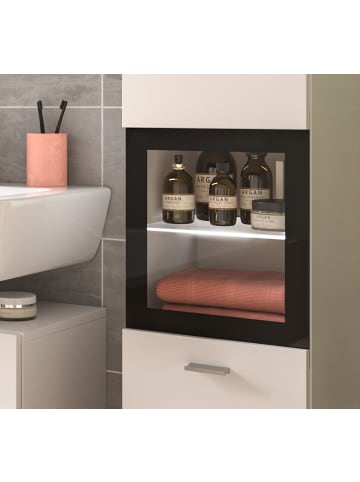 Inn.Furn Badmöbel-Set weiß 3-teilig 100 cm, Kombination hängend oder stehend