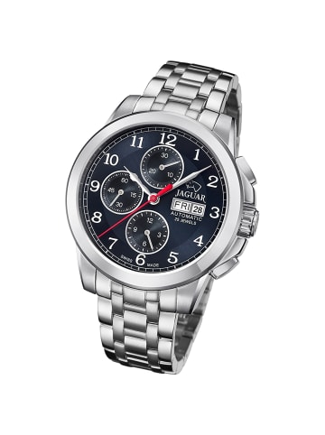 Jaguar Chronograph-Armbanduhr Jaguar Le Chronographe silber groß (ca. 45mm)